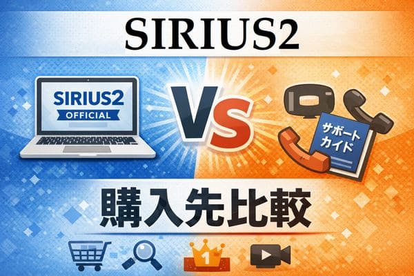 �V���E�X2 �w����̈Ⴂ���r